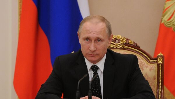 Presidente da Russia Vladimir Putin - Sputnik Brasil