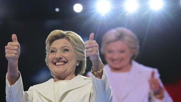 Hillary Clinton, pré-candidata democrata à presidência dos EUA - Sputnik Brasil