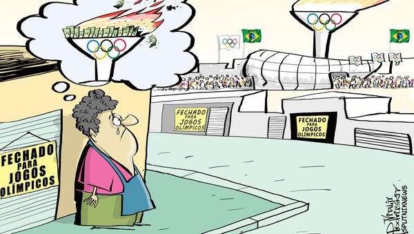 Feriados olímpicos causam prejuízos para setores da economia do Rio - Sputnik Brasil