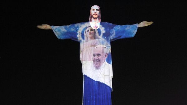 Papa Francisco manda felicitações para os brasileiros antes da abertura dos Jogos - Sputnik Brasil