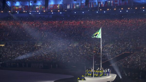 Cerimônia de Abertura dos Jogos Olímpicos Rio 2016 - Sputnik Brasil