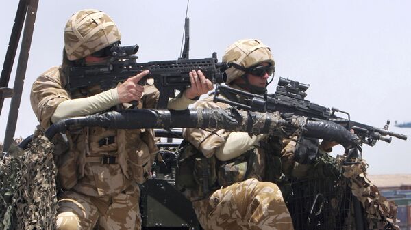 Soldados britânicos atuando na Síria - Sputnik Brasil