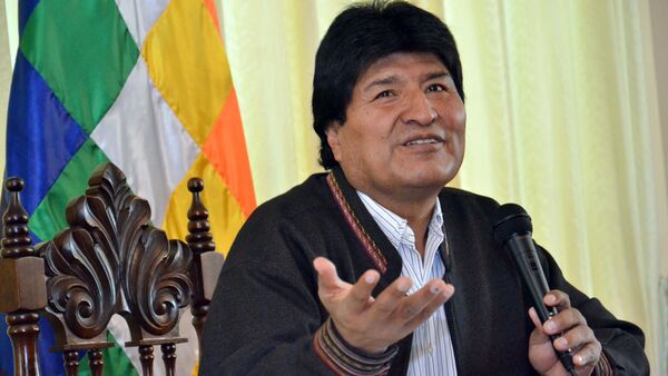 Evo Morales, presidente da Bolívia. - Sputnik Brasil