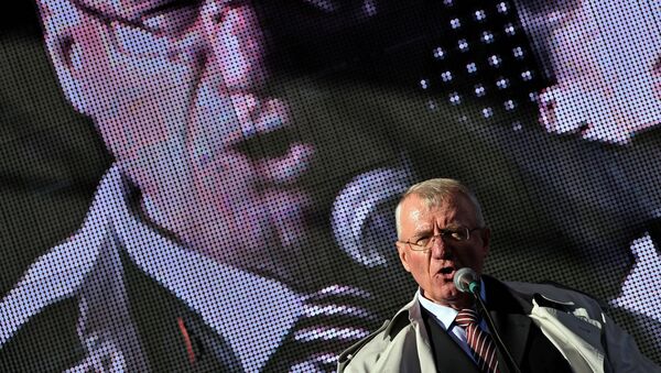 Vojislav Seselj, líder ultranacionalista sérvio. - Sputnik Brasil