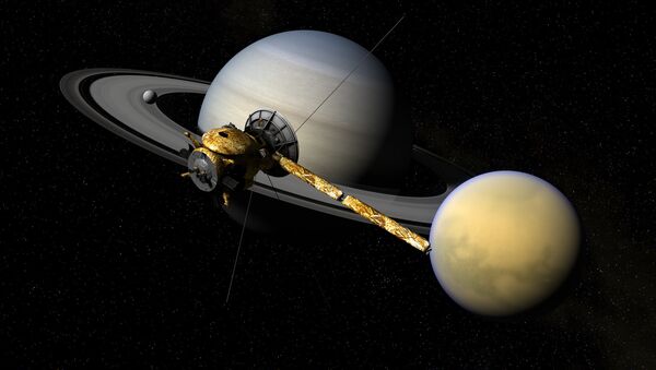 Cassini, Titan, & Saturn - Sputnik Brasil