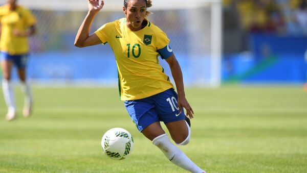 Marta, craque da seleção brasileira e melhor jogadora do mundo - Sputnik Brasil