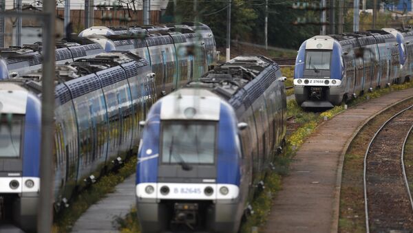Rede ferroviária da França - Sputnik Brasil