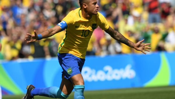 Neymar foi a grande estrela da vitória do Brasil sobre Honduras nesta quarta-feira - Sputnik Brasil