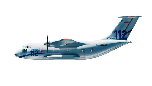 Avião russo Ilyushin Il-112 - Sputnik Brasil