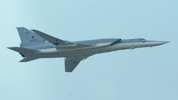 O bombardeiro russo de longo alcance Tu-22M3 - Sputnik Brasil