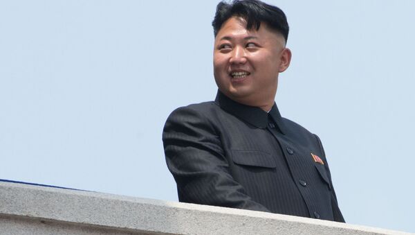 Kim Jong-un durante a comemoração dos 60 anos do fim da Guerra das Coreias, em 2013 (foto de arquivo) - Sputnik Brasil