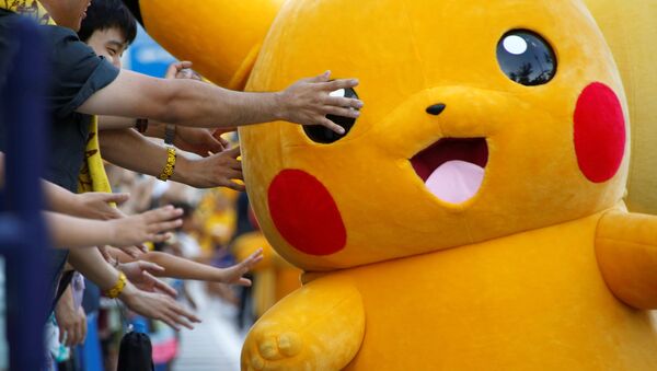 Personagem Pikachu do Pokémon - Sputnik Brasil