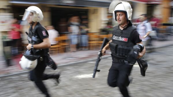 Polícia turca (arquivo) - Sputnik Brasil