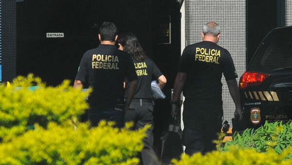 Agentes da Polícia Federal do Brasil, dezembro de 2016 (foto de arquivo) - Sputnik Brasil