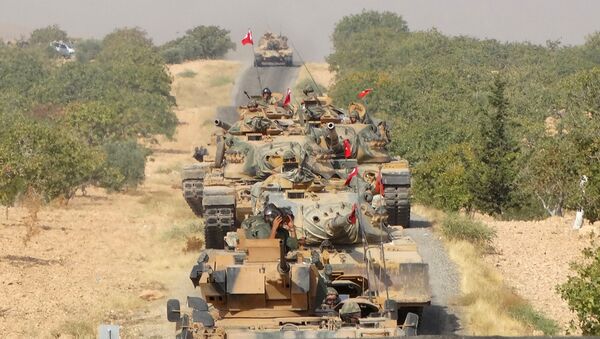 Ofensiva da Turquia na Síria (foto de arquivo) - Sputnik Brasil