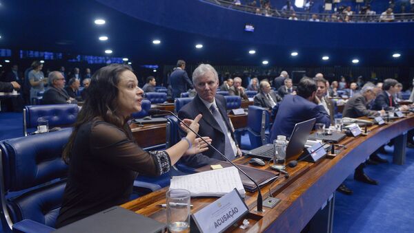 Janaína Paschoal, coautora do pedido de impeachment contra a presidenta Dilma Rousseff - Sputnik Brasil