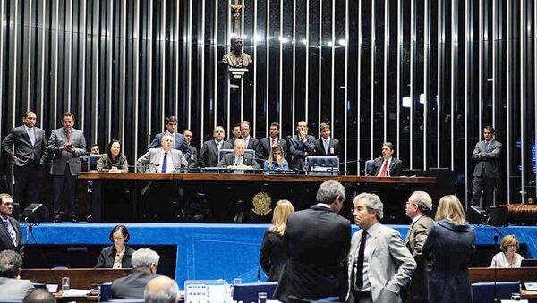 Julgamento no Plenário do Senado - Sputnik Brasil