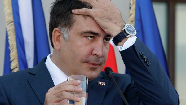Ex-presidente da Geórgia Mikheil Saakashvili - Sputnik Brasil
