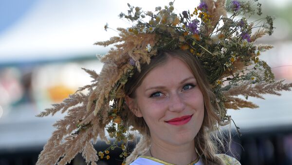 Participante do concurso de beleza, Rússia (foto de arquivo) - Sputnik Brasil