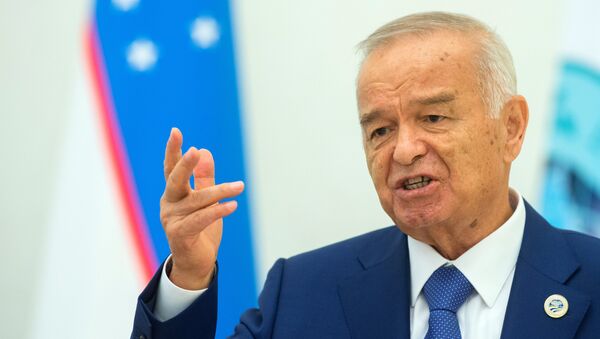 Presidente do Uzbequistão Islam Karimov, Tashkent, junho de 2016 - Sputnik Brasil