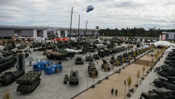 The Army-2016 forum, organized by the Russian Defense Ministry, kicked off on Tuesday and is due to last through Sunday. The forum is held in the military-themed Patriot Park in Kubinka near Moscow and in a number of locations in Russia's military districts. - Sputnik Brasil