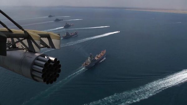 Frota do mar Negro participando dos exercícios militares - Sputnik Brasil