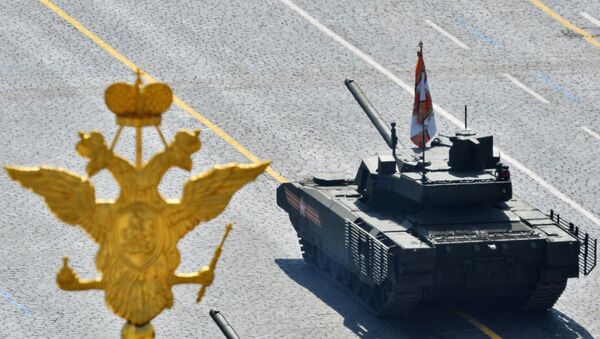 Tanque T-14 Armata durante a Parada da Vitória em Moscou, Rússia, 9 de maio de 2015 - Sputnik Brasil