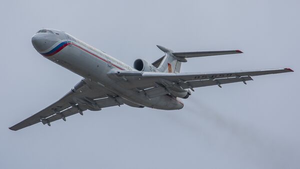 Avião de observação russo Tu-154M-LK-1 - Sputnik Brasil
