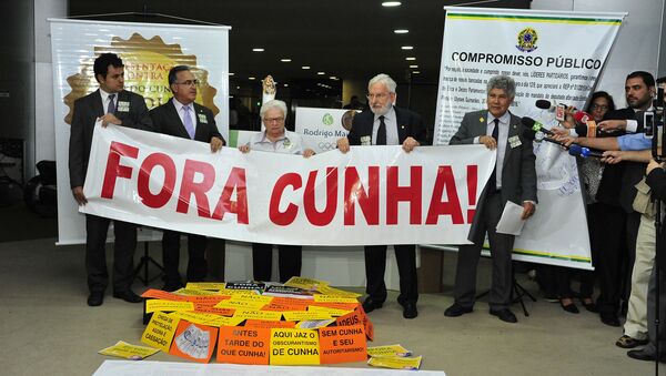 Expectativa dos deputados do PSOL para a votação do pedido de perda de mandato de Eduardo Cunha - Sputnik Brasil