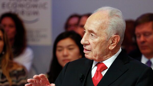 Shimon Peres, ex-presidente de Israel - Sputnik Brasil