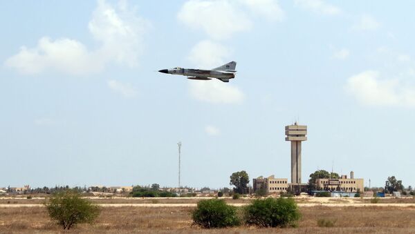 Caça MiG-23 da Força Aérea líbia, Líbia, 4 de setembro de 2016 - Sputnik Brasil