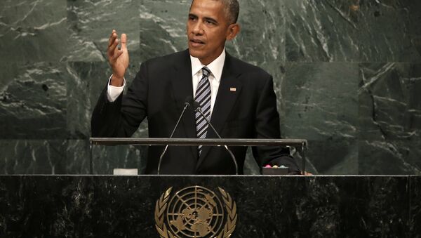 Obama discursa na Assembleia Geral da ONU - Sputnik Brasil