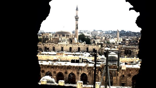 Parte velha da cidade de Aleppo, Síria, setembro de 2016 - Sputnik Brasil