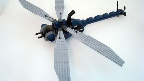 Exemplo de drone-libélula de pequeno tamanho - Sputnik Brasil