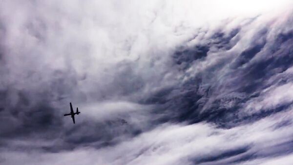 Um drone MQ-9 Reaper visto no céu da Síria - Sputnik Brasil