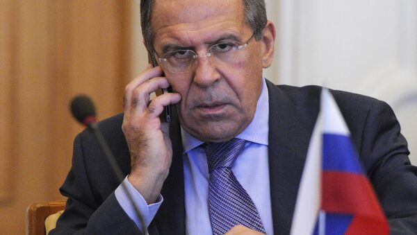 Ministro das Relações Exteriores da Rússia Sergey Lavrov - Sputnik Brasil
