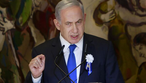Israeli Prime Minister Benjamin Netanyahu voiced  strong opposition to the international agreement on Iran's nuclear development program drafted Thursday. - Sputnik Brasil