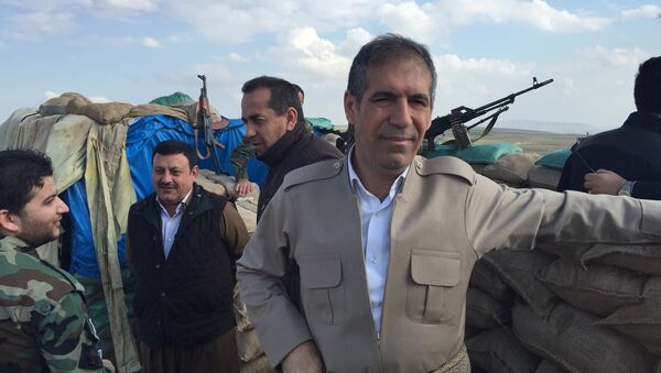 Representante do Partido Democrata do Curdistão em Mossul, Said Mamuzini - Sputnik Brasil