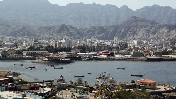 Porto de Aden, no sul do Iêmen - Sputnik Brasil