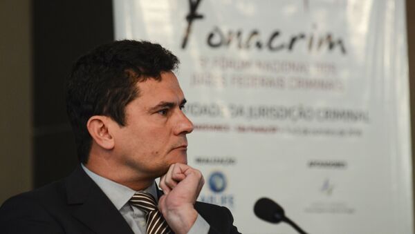 Juiz Sérgio Moro participa do 5.º Fórum Nacional Criminal dos Juízes Federais - Sputnik Brasil