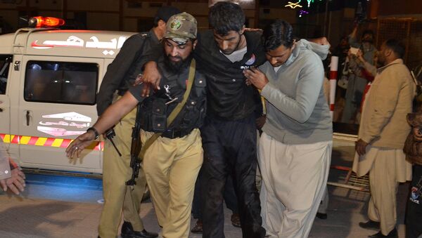 Ataque a academia de polícia em Quetta, Paquistão - Sputnik Brasil