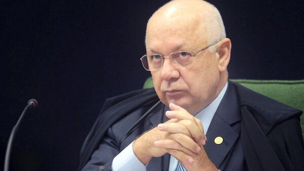 Ministro STF, Teori Zavascki - Sputnik Brasil