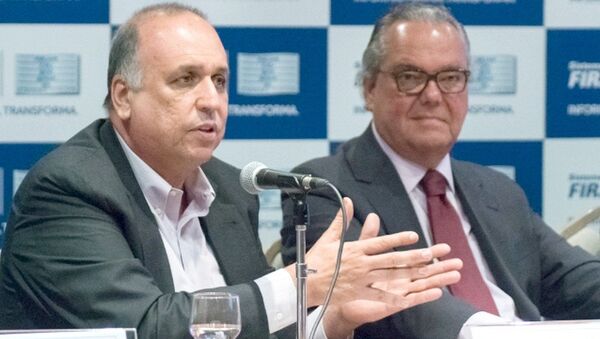 Governador Pezão participa de encontro na Firjan - Sputnik Brasil