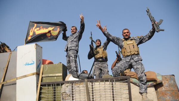 Iraqi army near Mosul - Sputnik Brasil