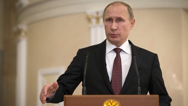 Vladimir Putin, o presidente da Federação Russa - Sputnik Brasil