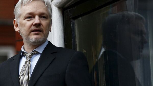 Julian Assange, fundador do  WikiLeaks - Sputnik Brasil