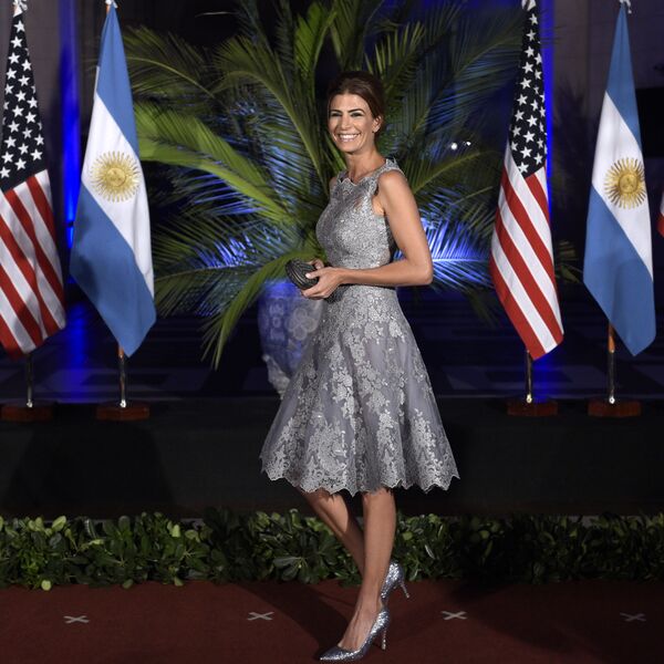 Juliana Awada, esposa do presidente da Argentina Mauricio Macri - Sputnik Brasil