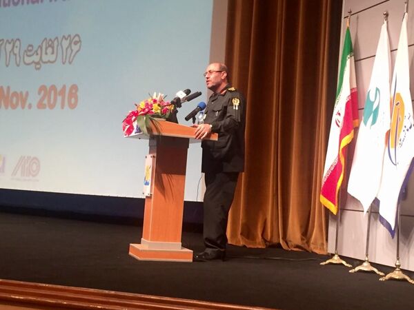 Discurso do ministro da Defesa do Irã, Hosein Deghan, na cerimônia da abertura - Sputnik Brasil
