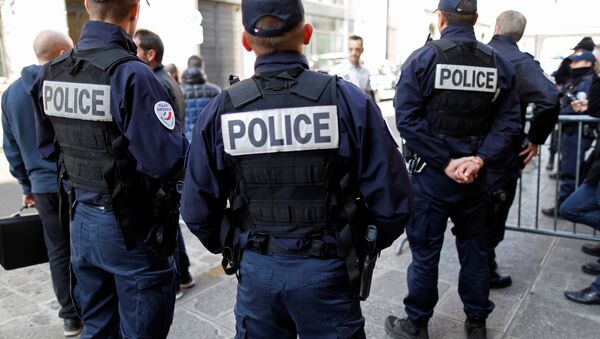 Polícia francesa atuando em Paris - Sputnik Brasil