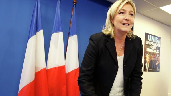 Marine Le Pen, líder do partido Frente Nacional da França - Sputnik Brasil